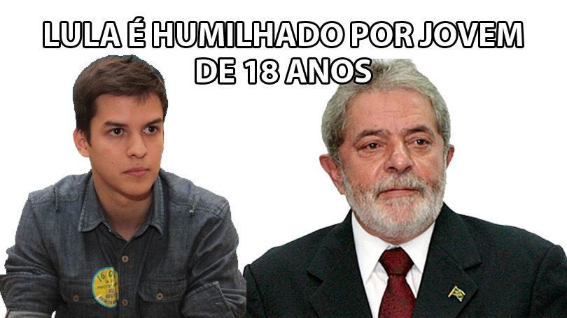 Jovem de 18 anos humilha Lula em vídeo que está bombando no Youtube. Veja